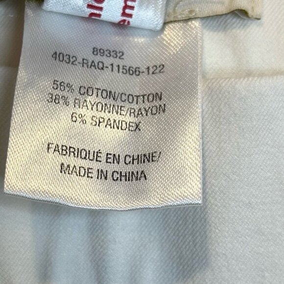 Laura Lace Detail Pull-On Pants Ivory - Picture 8 of 9